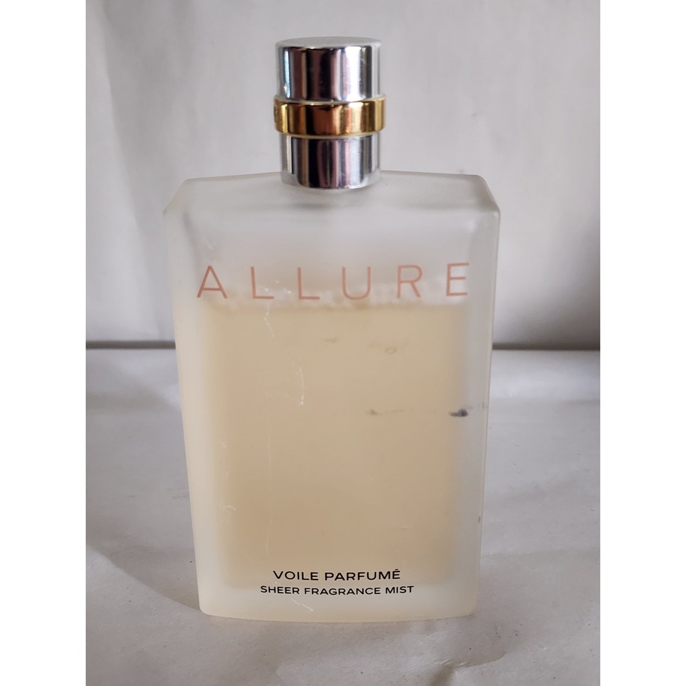 Chanel Allure Voile Parfume Sheer Fragrance Mist 3.2 oz 95ml Frosted Bottle